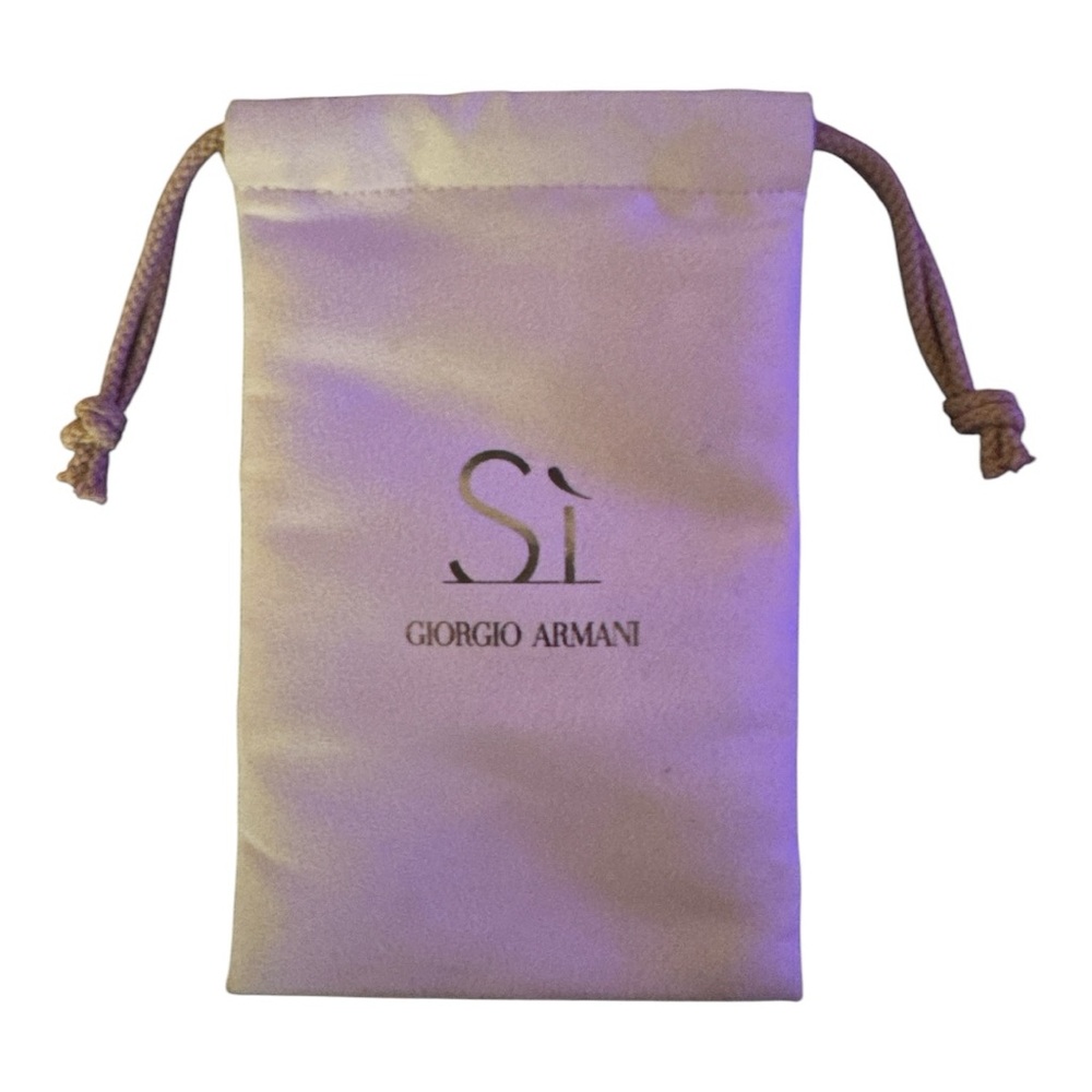 Giorgio Armani Si Perfume Drawstring Bag